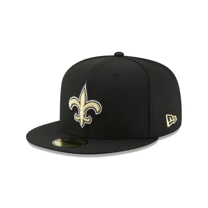 Casquette NEW ORLEANS SAINTS NFL Basic Fashion 59fifty noire