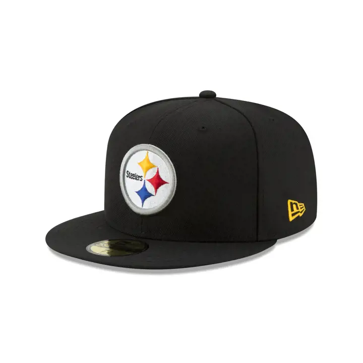 Casquette 59fifty NFL Basic Fashion Pittsburgh Steelers noire