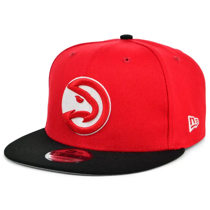 Casquette NBA ATL HAWKS Basic 9Fifty rouge/noir/gris