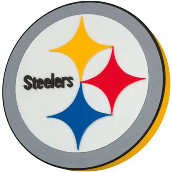 Enseigne Murale en Mousse 3D Pittsburgh Steelers