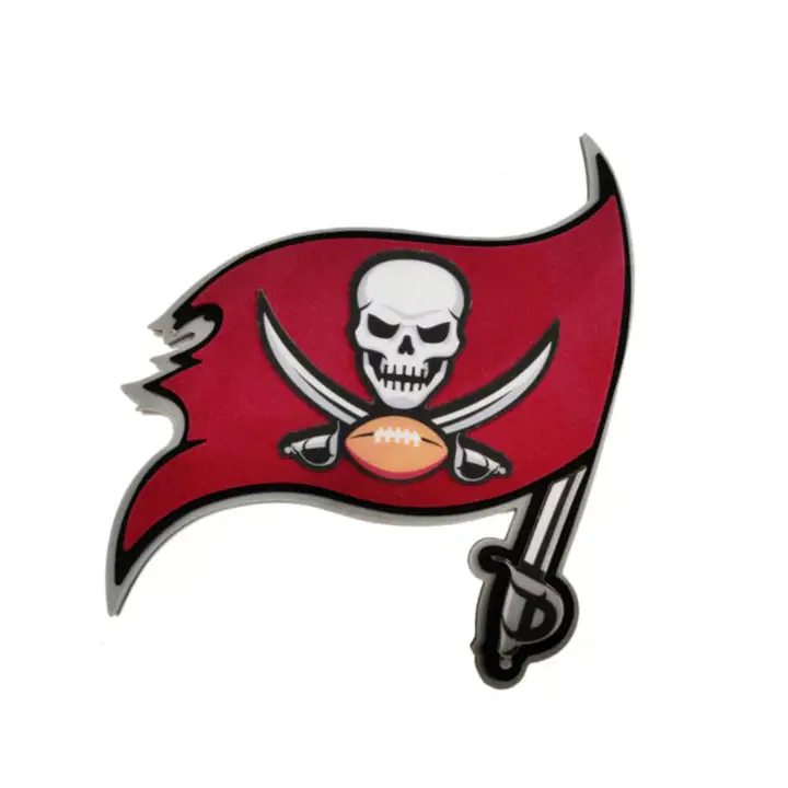 Enseigne murale 3D en mousse des Buccaneers de Tampa Bay ast
