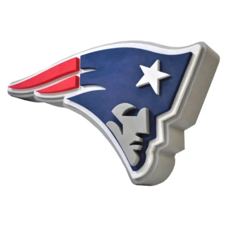 Enseigne murale en mousse 3D New England Patriots