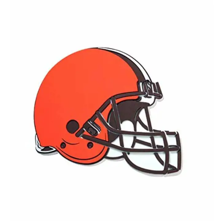 Enseigne murale 3D en mousse Cleveland Browns ast