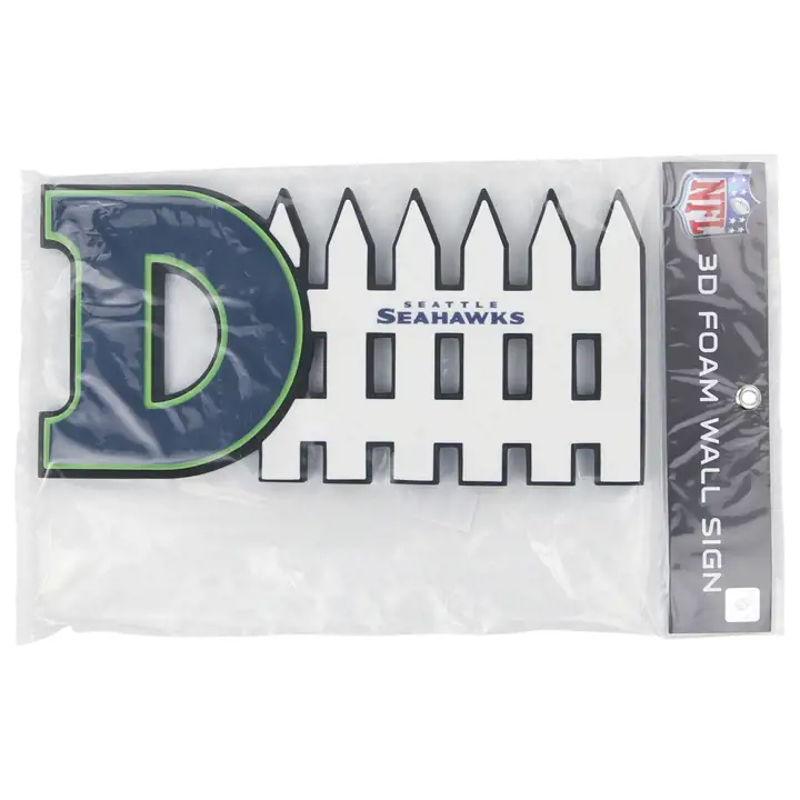 Panneau de défense 3D en mousse Seattle Seahawks