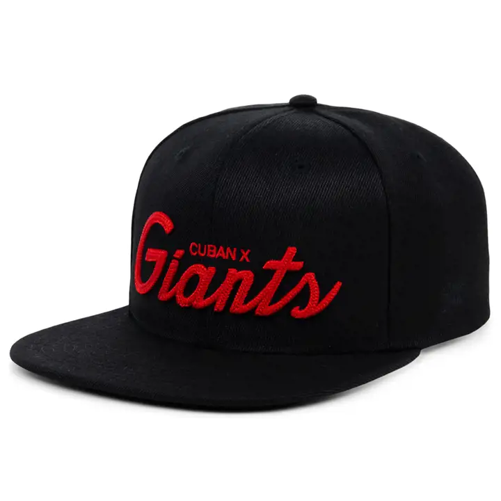 Casquette Snapback Cuban x Giants NLB Noire/Noire/Noire
