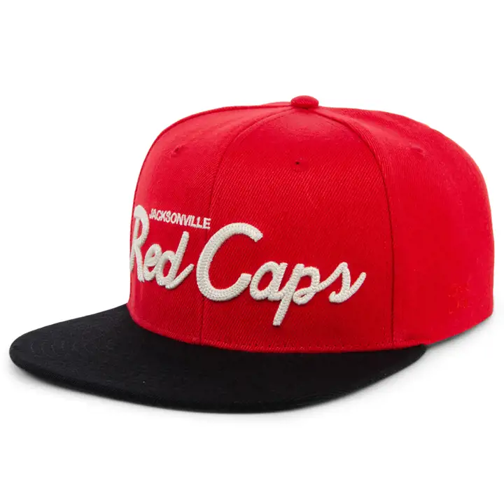 JAX RED CAPS NLB Casquette Snapback ROUGE/NOIR/VERT
