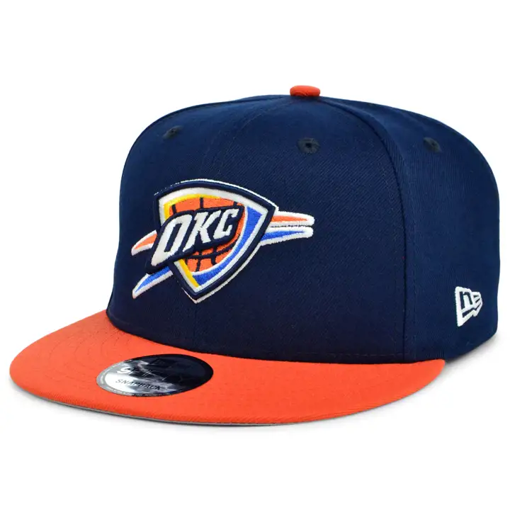 Casquette NBA Basic 9Fifty Oklahoma City Thunder marine/orange/grise