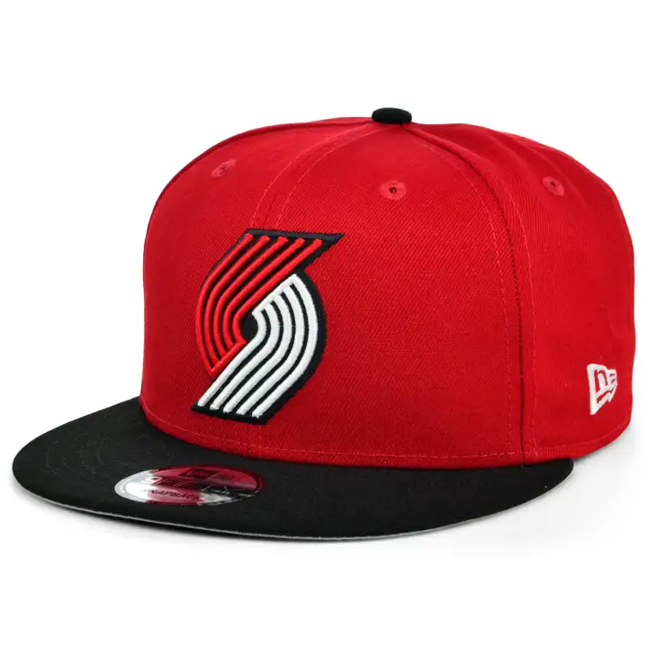 Casquette 9Fifty Rouge/noir/gris basique NBA Portland Trail Blazers