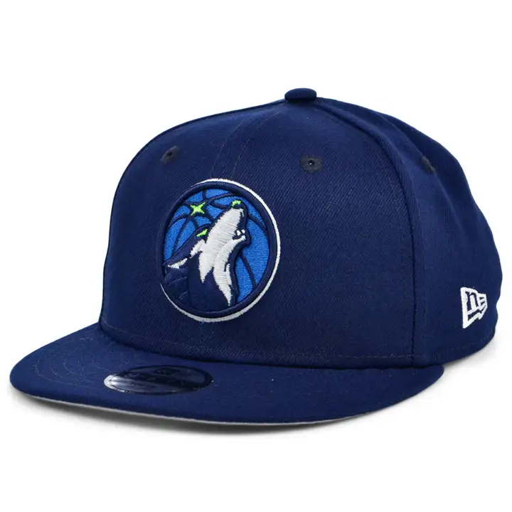 Minnesota Timberwolves NBA Basic YTH 9FIFTY Bleu/Bleu/Gris