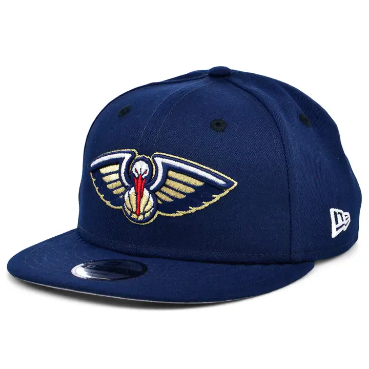 New Orleans Pelicans NBA Basic YTH 9FIFTY Bleu marine/Bleu marine/Gris