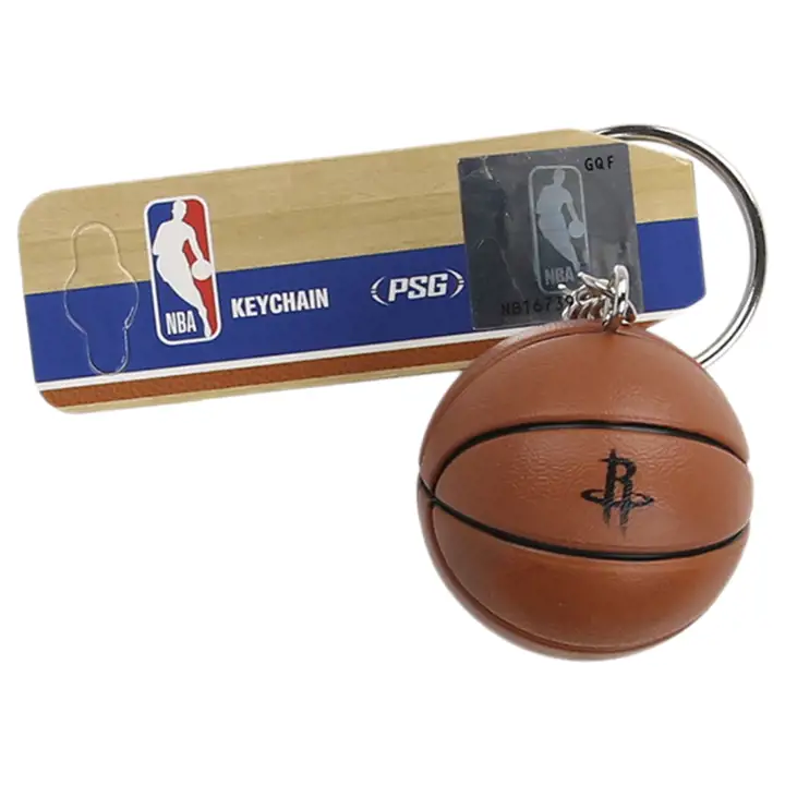 Porte-clés Houston Rockets org/noir