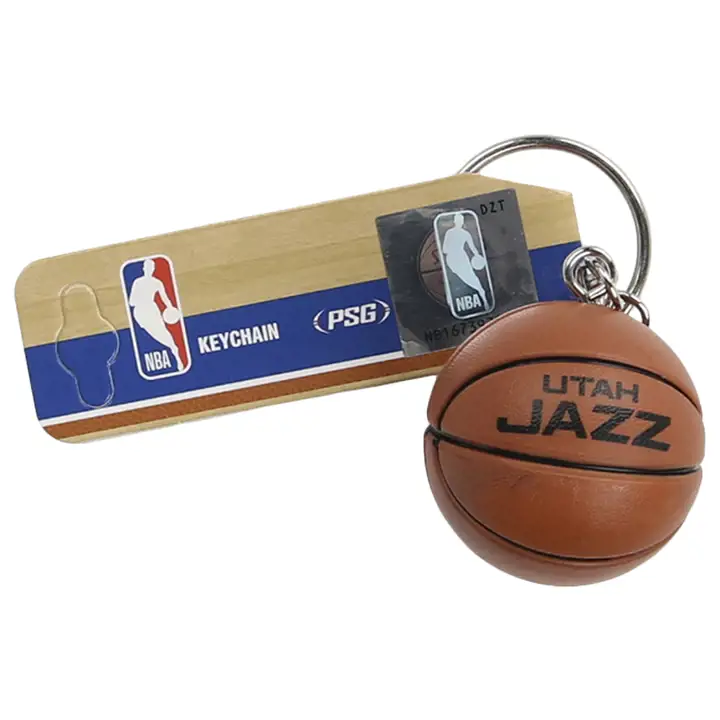 Porte-clés de basketball Utah Jazz o/n