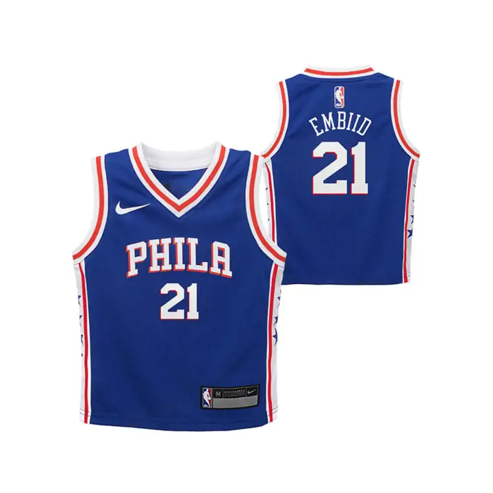 Maillot Swingman Icon NBA Philadelphia 76ers Enfant Joel Emb