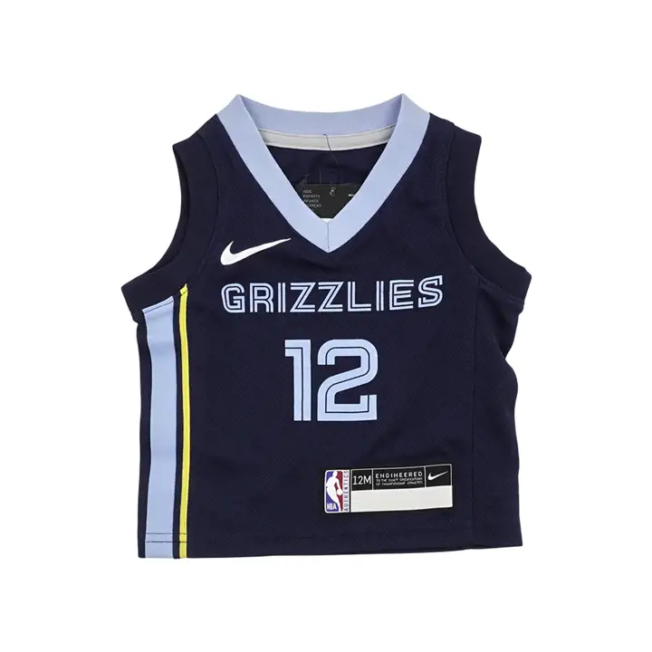 Memphis Grizzlies NBA Maillot Réplique Icon Bébé Ja Morant N
