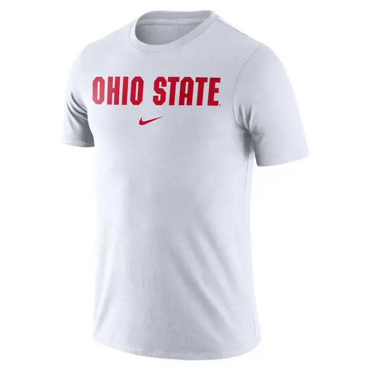 OHIO STATE BUCKEYES OS M NK SS ESSENTIAL WORDMARK Articles de merchandising