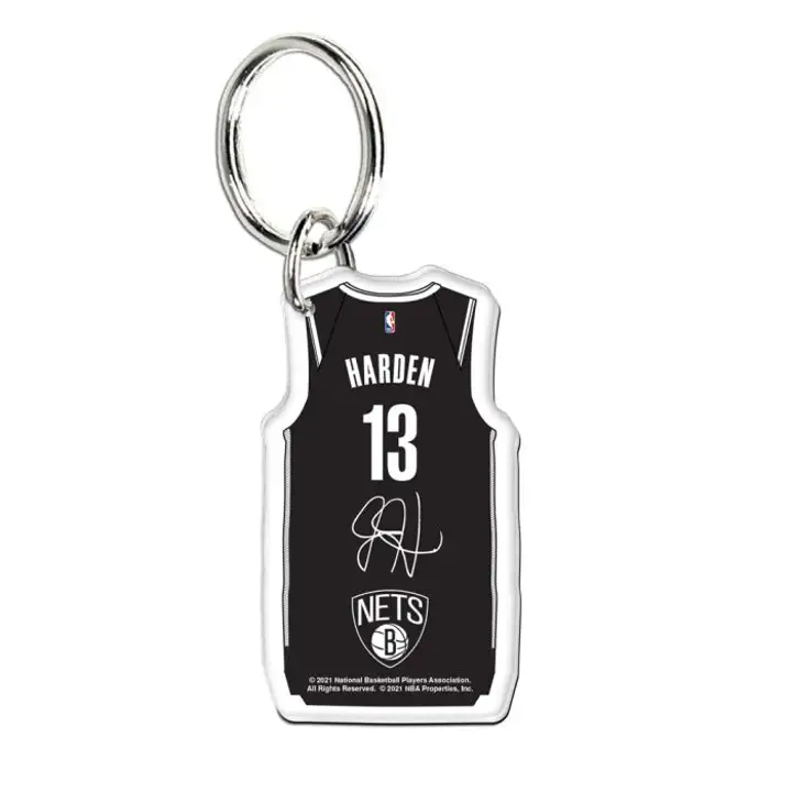 Porte-clés Maillot Joueur Brooklyn Nets James Harden ast
