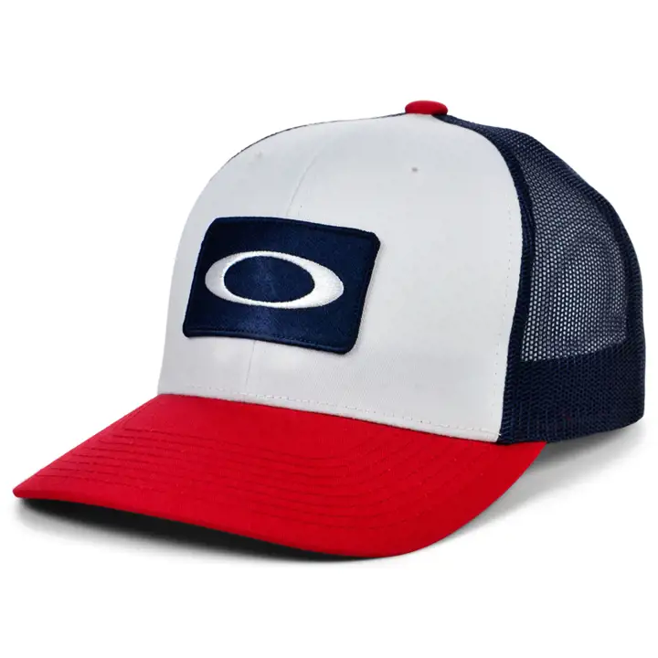 Casquette Oakley O Original Trucker blc/rouge/marine