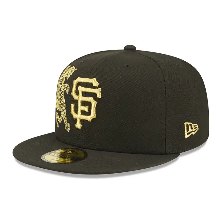 Casquette MLB Tiger Claw 59FIFTY San Francisco Giants noire/noire/or