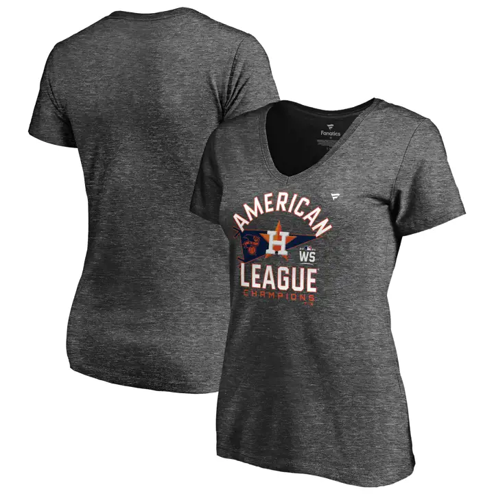 Houston Astros MLB T-Shirt Championnes de Ligue Femme 21 CHARBON