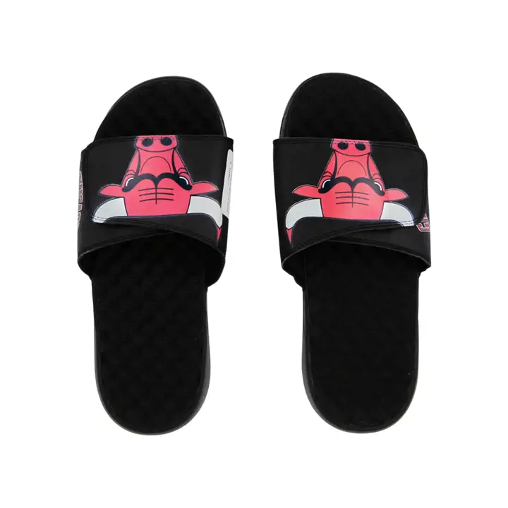 CHICAGO BULLS SANDALES ISLIDE blk