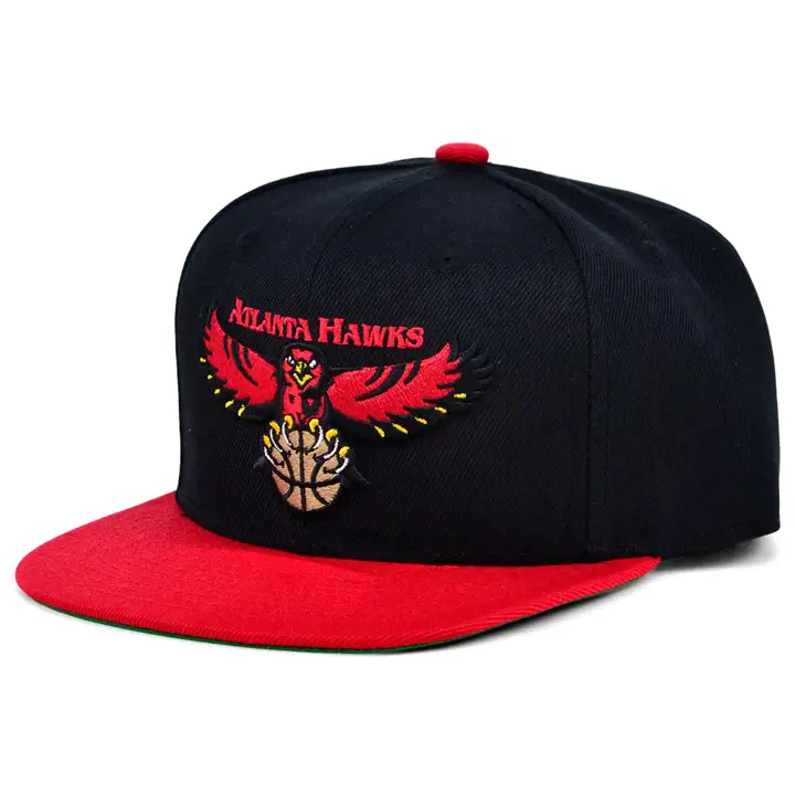 Casquette snapback NBA MN Basic YTH Atlanta Hawks noir/rouge/vert