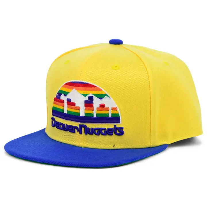NBA MN Basic YTH Casquette Snapback Denver Nuggets jau/rbl/vrt