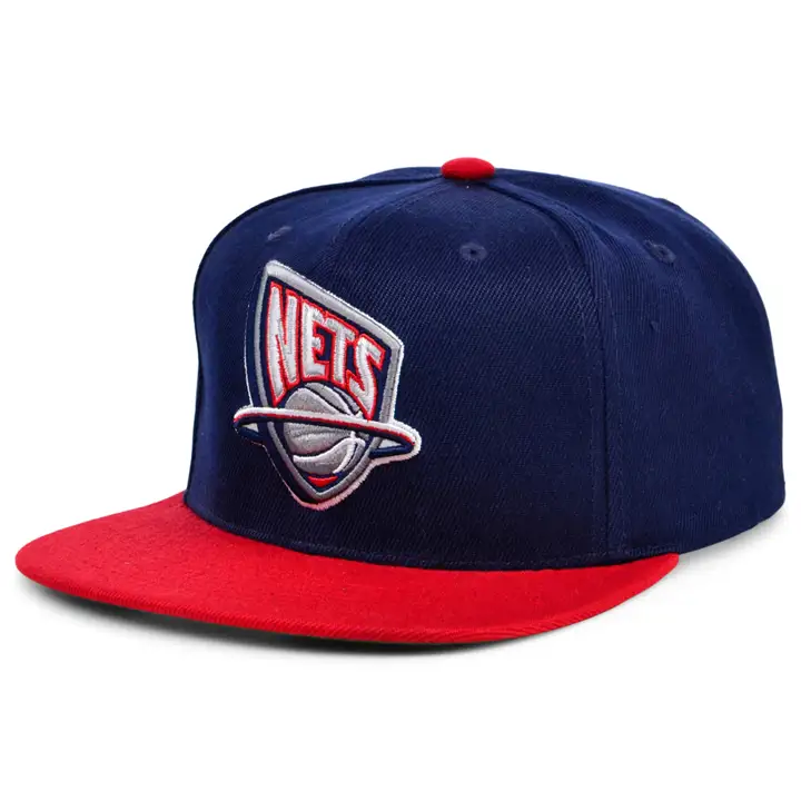 NBA MN Basic YTH Casquette Snapback New Jersey Nets Marine/Rouge/vert