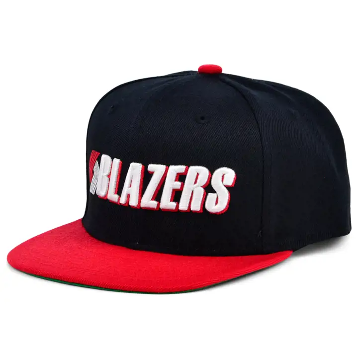 Casquette snapback NBA MN Basic YTH Port Trail Blazers noir/rouge/vert