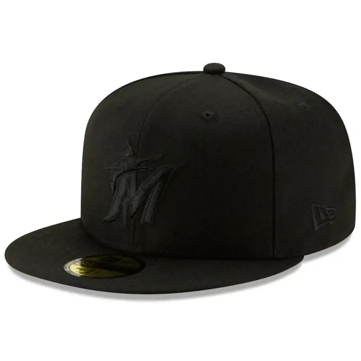 M Marlins JEA NOIR sur NOIR noi