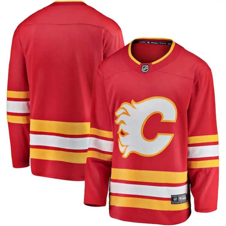 Maillot FLAMES NHL Breakaway rouge/jaune/blanc