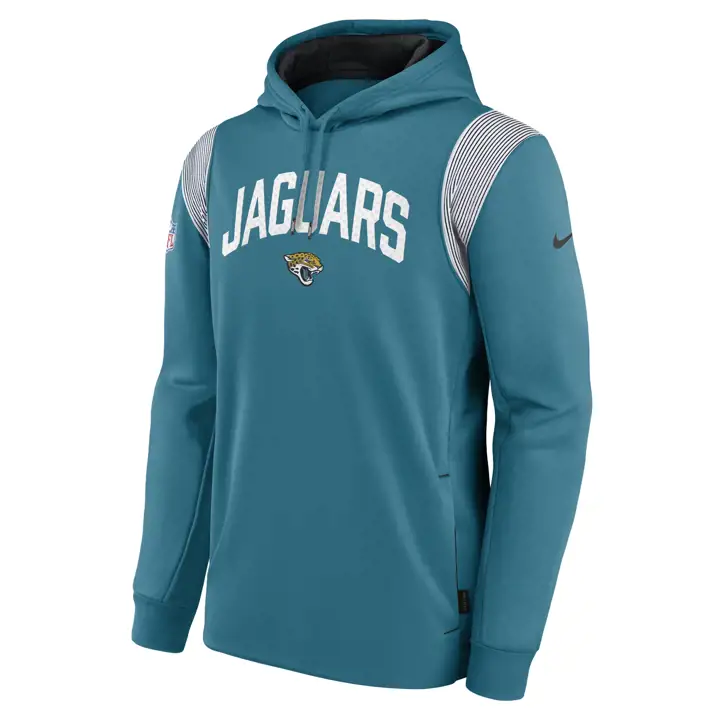 Jacksonville Jaguars NFL Sweat à capuche Athletic Stack Sideline 22