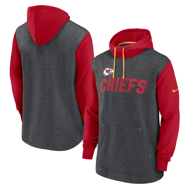 Kansas City Chiefs NFL Legacy FZ Hood noir