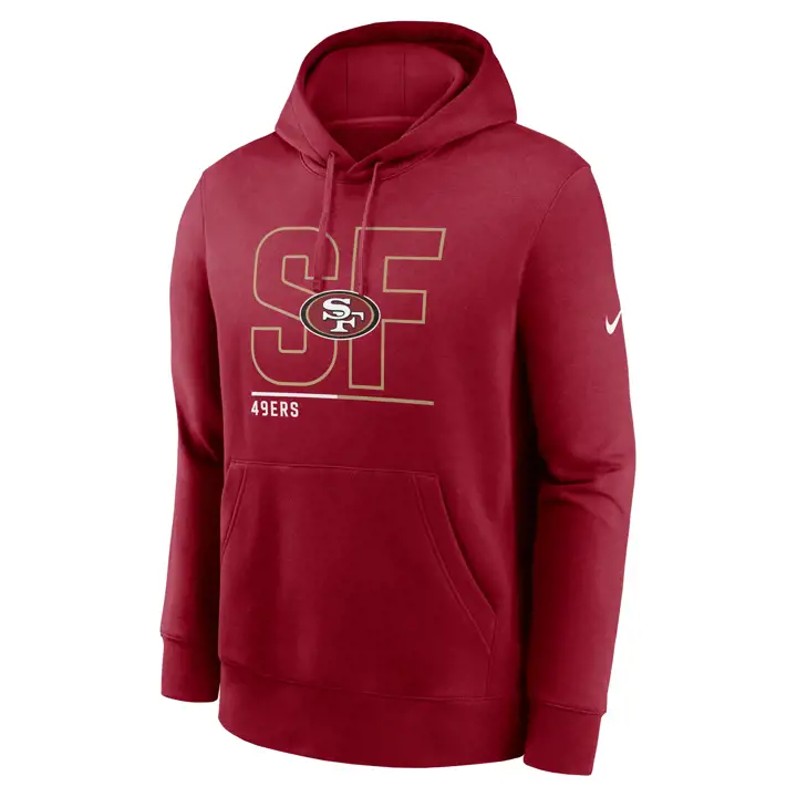 San Francisco 49ers NFL City Code Hood Rouge 22