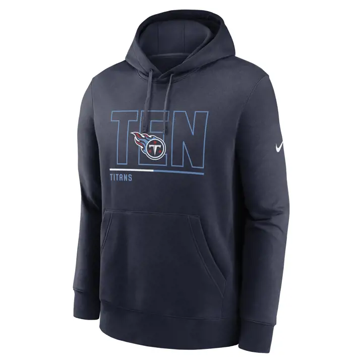 Tennessee Titans NFL Code de ville Sweat à capuche 22 marine