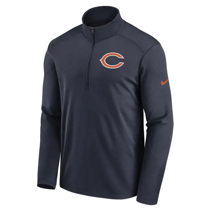 Chicago Bears NFL Logo Pacer Mi-zip 22 marine