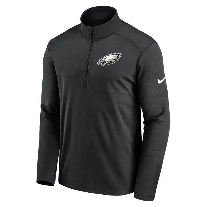 Philadelphia Eagles NFL Logo Pacer Mi-zip 22 noir