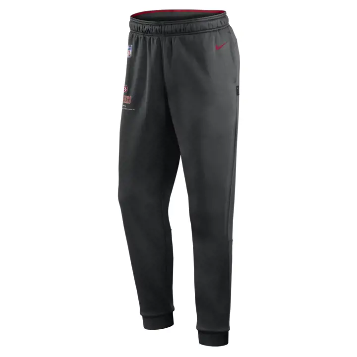 Pantalon de survêtement polaire NFL Therma San Francisco 49ers 22 noir