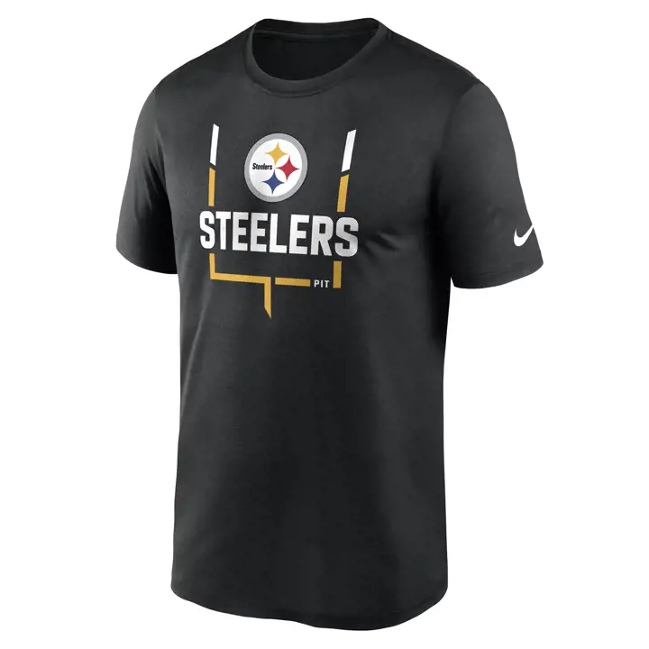 T-shirt Poteaux de but NFL Pittsburgh Steelers 22 noir