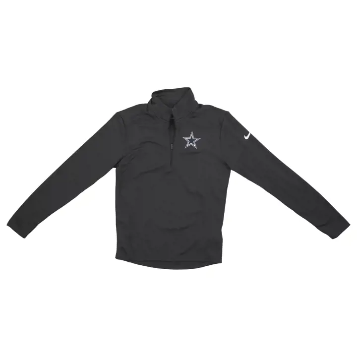 Polaire d'entraînement Dallas Cowboys NFL Pacer Half Zip 22 marine