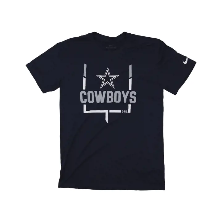 T-shirt Dallas Cowboys NFL Goal Post 22 marine