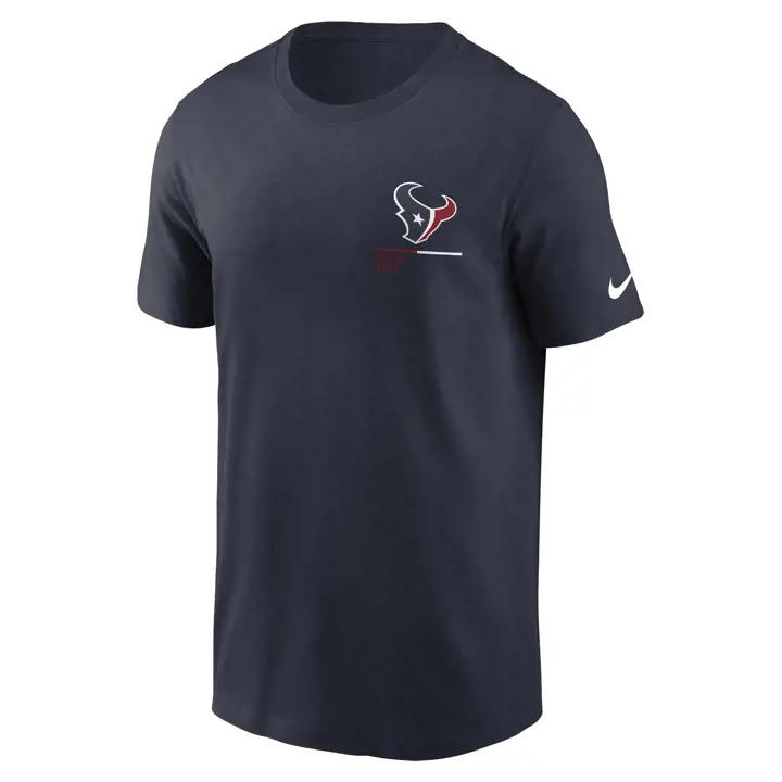 T-shirt Incline Rouge 22 de l'équipe NFL des Houston Texans