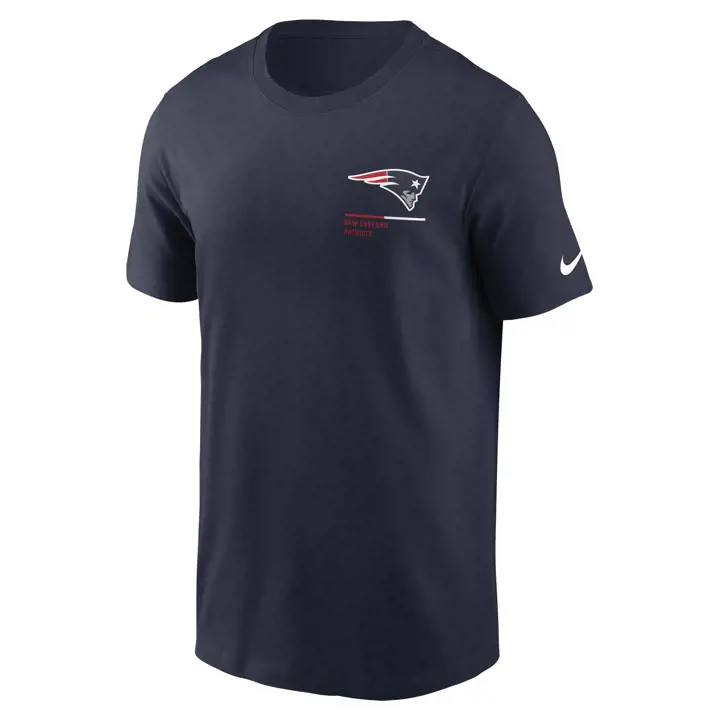 T-shirt New England Patriots NFL Incline 22 Rouge