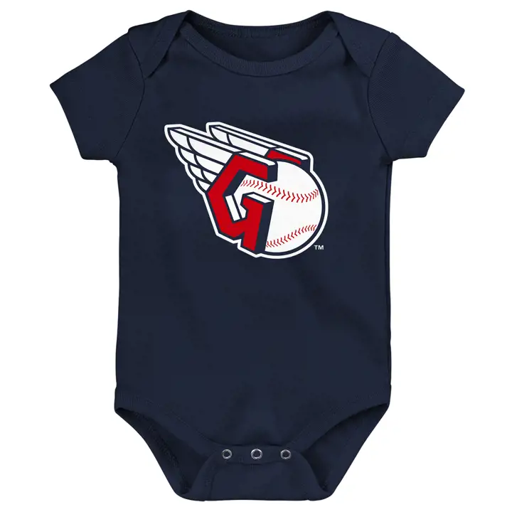 Cleveland Guardians MLB Body Bébé Course à Domicile Marine