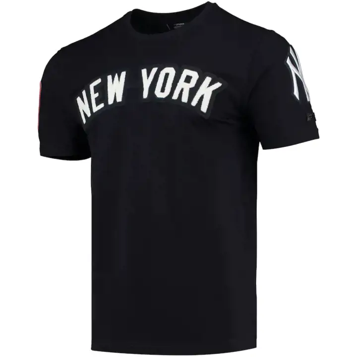 T-shirt officiel MLB des New York Yankees bleu marine