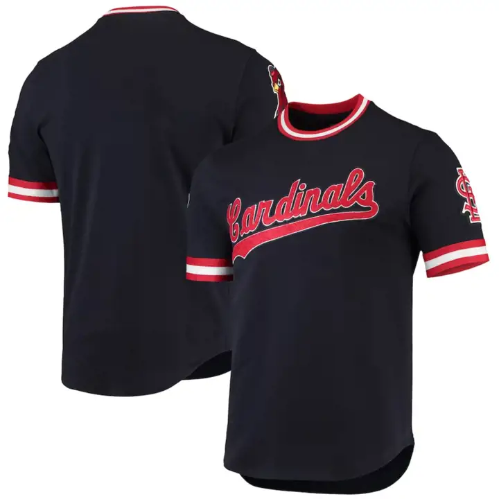 T-shirt d'équipe professionnel MLB St. Louis Cardinals bleu marine