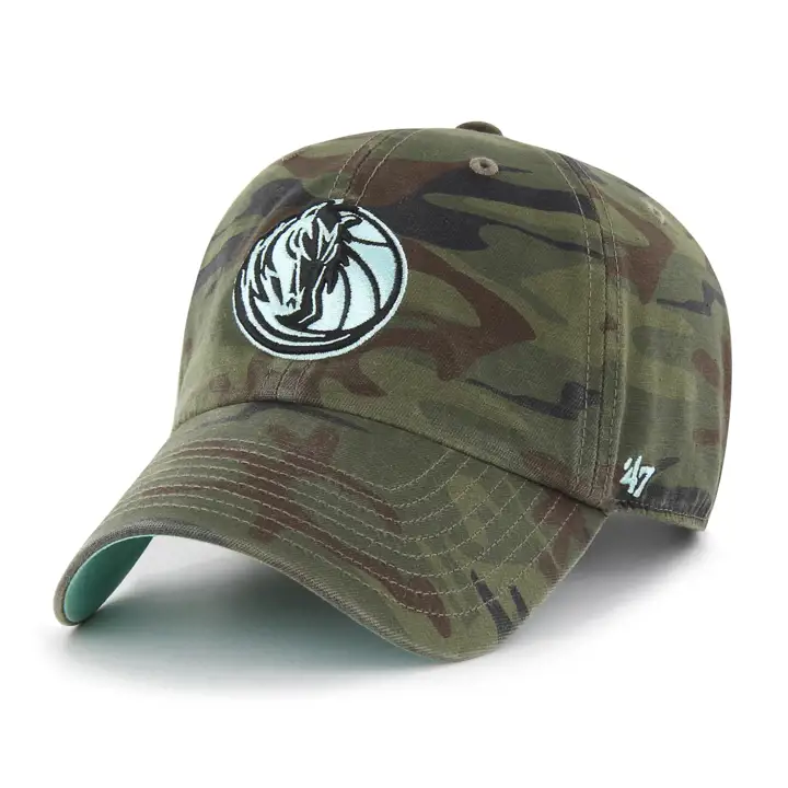 DALLAS MAVERICKS NBA '47 Regiment Pop Clean Up camo/turq