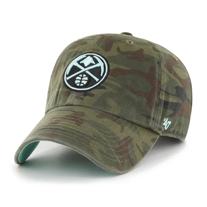 DENVER NUGGETS NBA '47 Regiment Pop Clean Up camouflage/turquoise