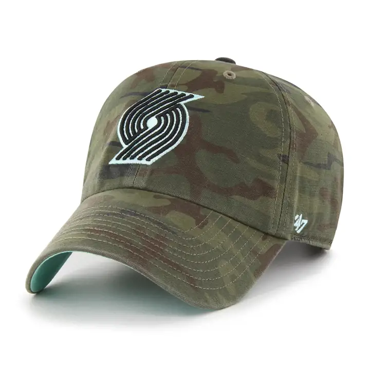 PORTLAND TRAIL BLAZERS NBA '47 Regiment Pop Clean Up camouflage/tu