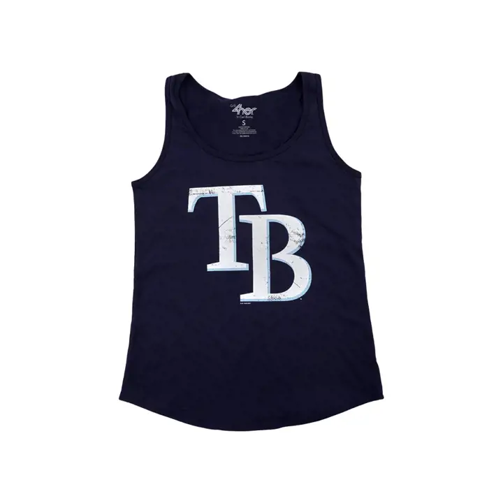 Débardeur Femme MLB Pré-saison 21 Tampa Bay Rays Marine