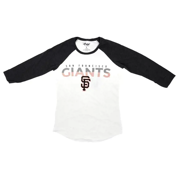 T-shirt Raglan Femme MLB Tailgate 21 San Francisco Giants BLC
